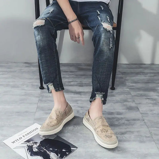 Hoyle-Men's slippers - Casual canvas shoes